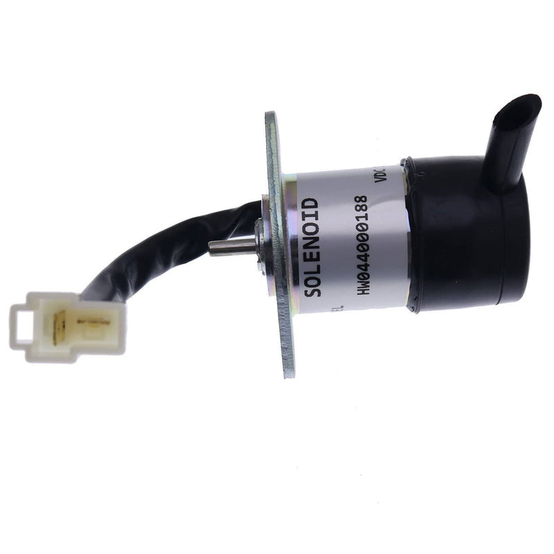 DURAFORCE NEW Fuel Shut-off Solenoid Valve For Kubota 0526004150 0526004151 12V