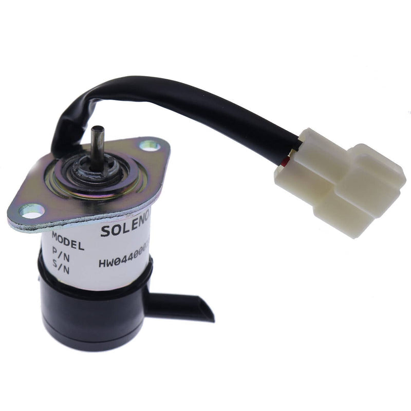 DURAFORCE NEW Fuel Shut-off Solenoid Valve For Kubota 0526004150 0526004151 12V