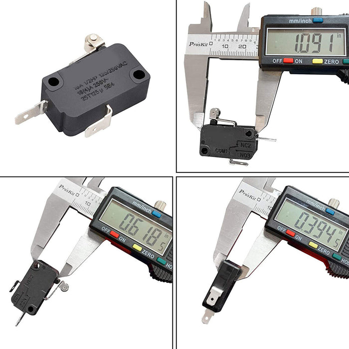DURAFORCE For Club Car Accelerator Micro Switch V7-1A38E9-201-2 Qty 2