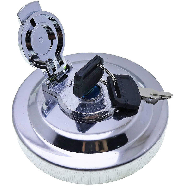 DURAFORCE Lockable Fuel Tank Cap W/2 keys H800 for John Deere 75G 85G 135G 130G Excavator