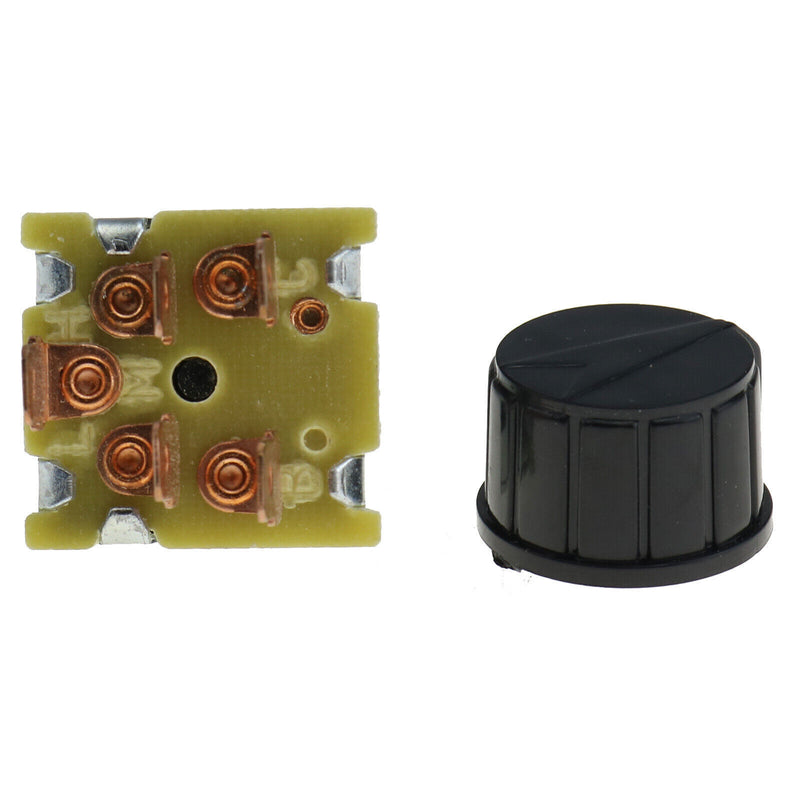 DURAFORCE AC Blower Switch 3 Speed Plastic Iron 12V 25 Amp For Red Dot 71R1150 / RD3646