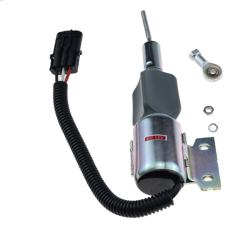 DURAFORCE J930658 Fuel Shutoff Solenoid for Case IH 87435487 580L 584E 585E 585G 586E 588G
