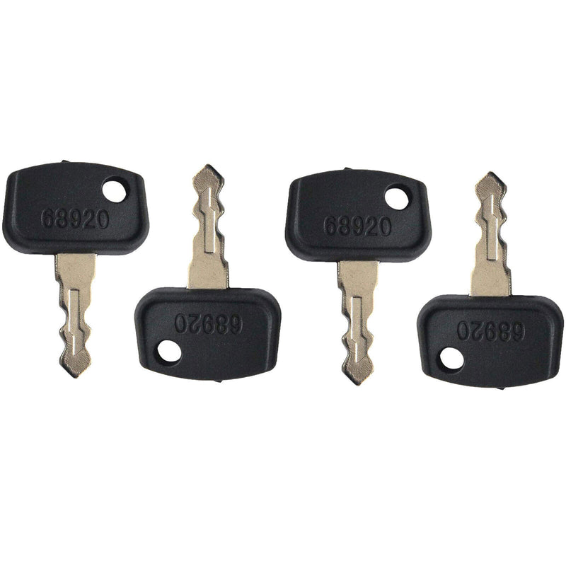 DURAFORCE 4X Ignition Key 68920 For Kubota RTV400 RTV500 RTV900 RTV1140 Utility Vehicles