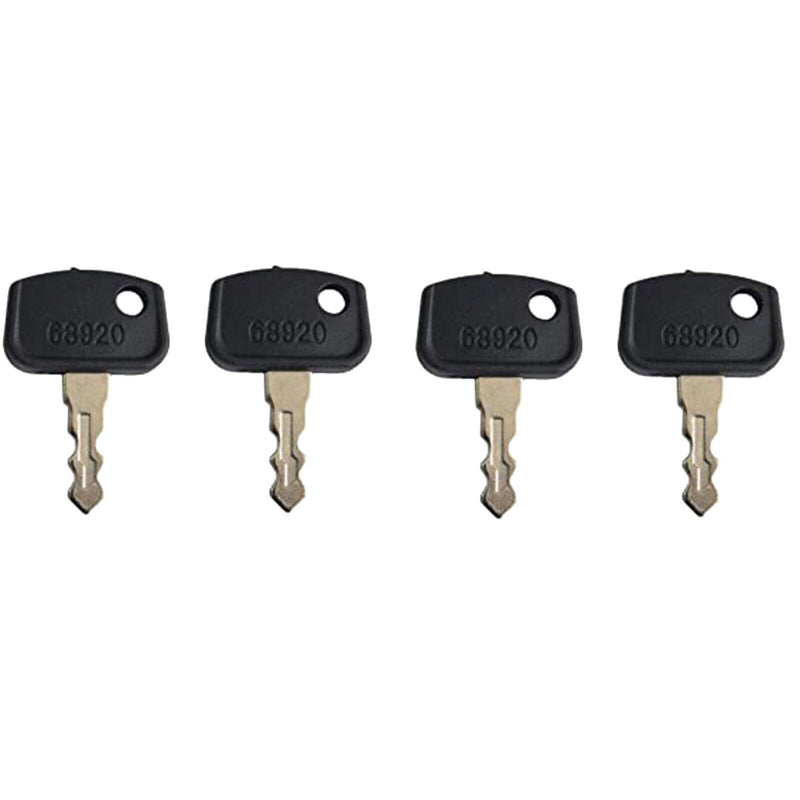 DURAFORCE 4X Ignition Key 68920 For Kubota RTV400 RTV500 RTV900 RTV1140 Utility Vehicles