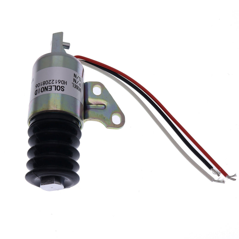 DURAFORCE 208106 New 12V Throttle Solenoid for Miller Trailblazer 302 Engine