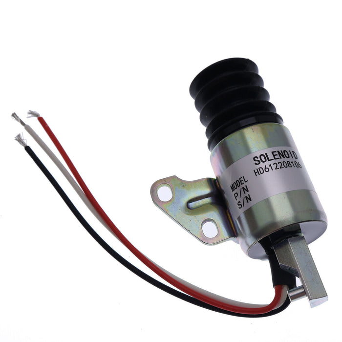 DURAFORCE 208106 New 12V Throttle Solenoid for Miller Trailblazer 302 Engine