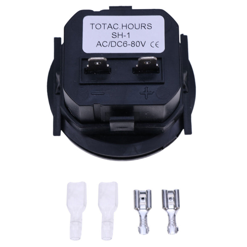 DURAFORCE 10-80V Hour Meter AM125427 for John Deere LX172-LX188 GT242 PC1980 622 5830