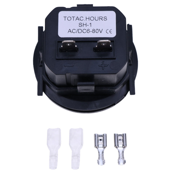 DURAFORCE 10-80V Hour Meter AM125427 for John Deere LX172-LX188 GT242 PC1980 622 5830