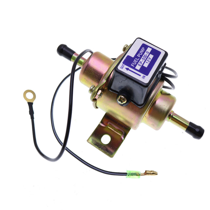 DURAFORCE Electric Fuel Pump 68371-51210 For Kubota B6000DT G3200 G4200 G5200 KX101 KX151