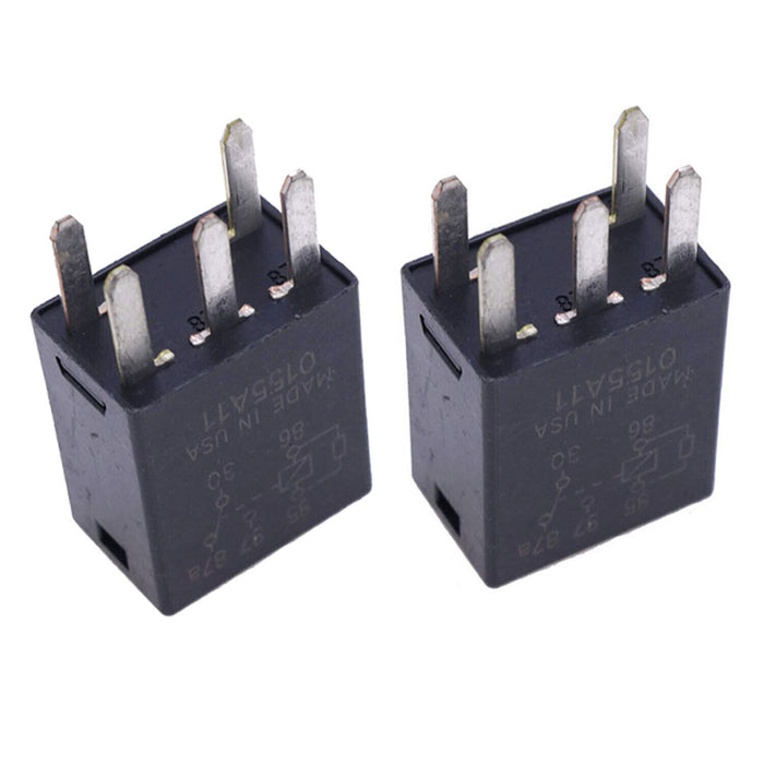 DURAFORCE 2PCS Relay 7219044 for Bobcat A770 S450 S510 S530 S550 S570 S590 S595 S630 S740