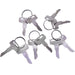 DURAFORCE 10X Ignition Keys 9901 2860030 for JLG 2033E3 2632E2 3246E2 2032E2 2646ES 2646E2