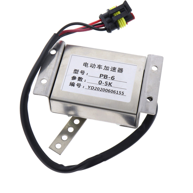 DURAFORCE Throttle PB-6 Type 0-5K w/Micro Swich 3 Wires for Curtis Golf Cart Potentiometer