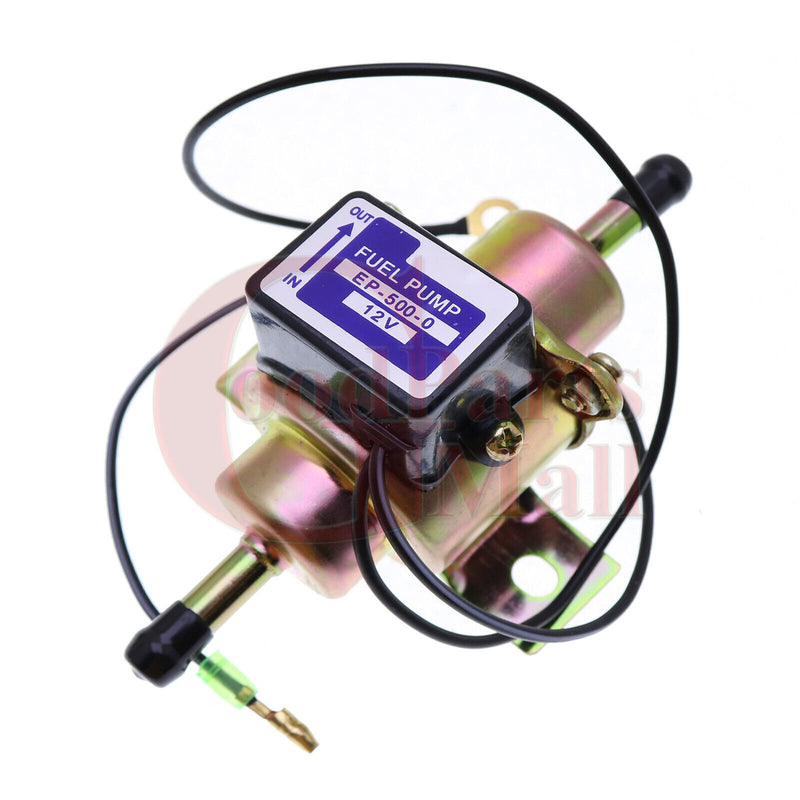 DURAFORCE New 12V Electric Fuel Pump 12585-52031 For Kubota Engine