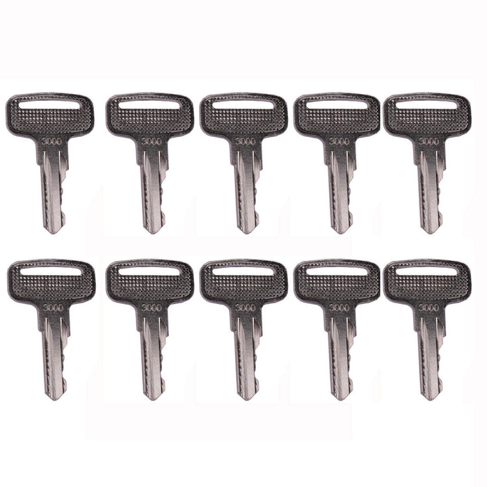 DURAFORCE 10PCS Key 3000 GE83093 83093GT for Genie GS-1530 GS-1932 GS-2046 GS-3232 Control