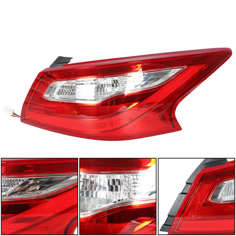 DURAFORCE Right Side Outer Tail Light For 2016-2018 Nissan Altima Rear Brake Lamp