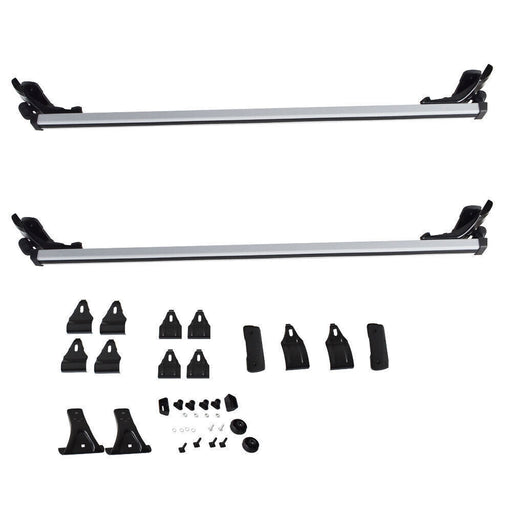 DURAFORCE 48" Car Universal Top Roof Rack Cross Bar Luggage Cargo Rails Aluminum