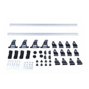 DURAFORCE 48" Car Universal Top Roof Rack Cross Bar Luggage Cargo Rails Aluminum