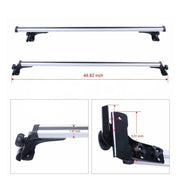 DURAFORCE 48" Car Universal Top Roof Rack Cross Bar Luggage Cargo Rails Aluminum