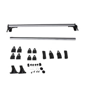 DURAFORCE 48" Car Universal Top Roof Rack Cross Bar Luggage Cargo Rails Aluminum