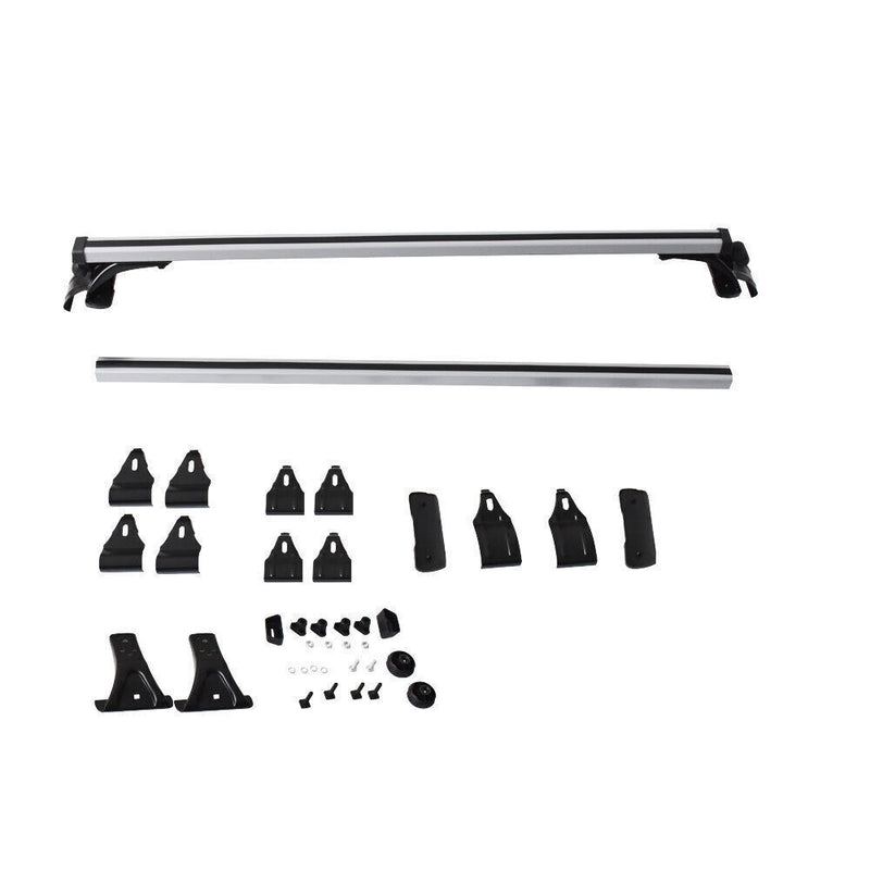 DURAFORCE 48" Car Universal Top Roof Rack Cross Bar Luggage Cargo Rails Aluminum