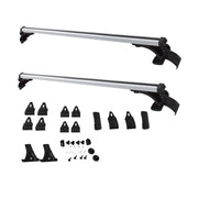 DURAFORCE 48" Car Universal Top Roof Rack Cross Bar Luggage Cargo Rails Aluminum