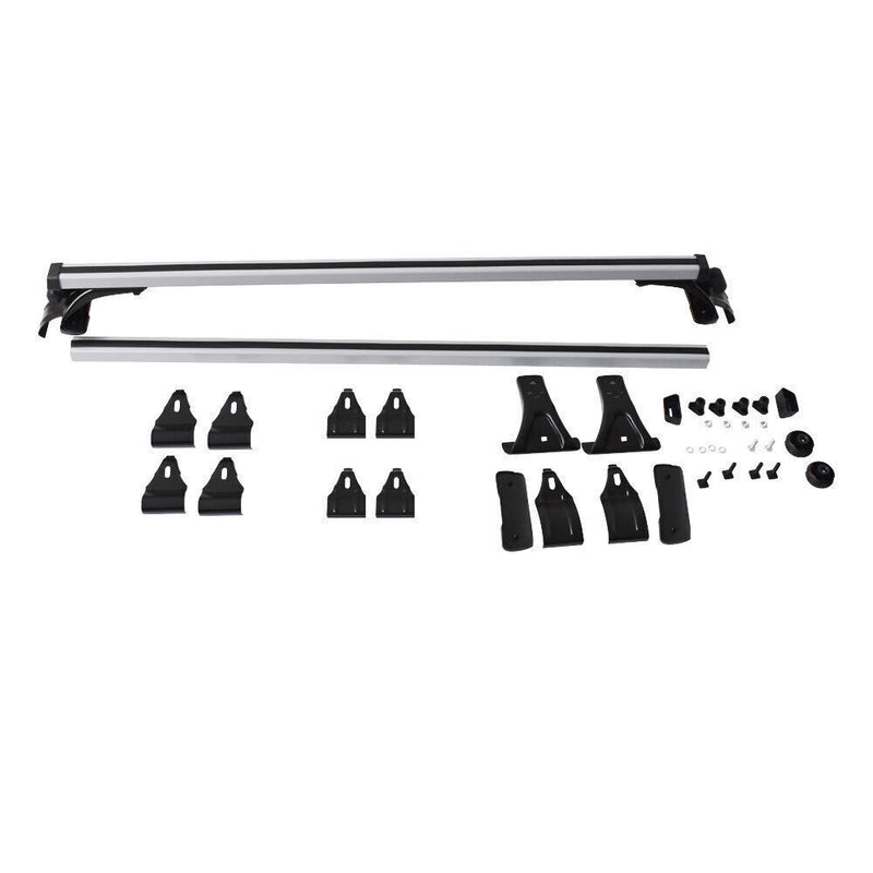 DURAFORCE 48" Car Universal Top Roof Rack Cross Bar Luggage Cargo Rails Aluminum