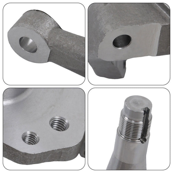 DURAFORCE 2" Drop Spindles Forged Steel For 1974-1978 Ford Pinto Mustang Ii