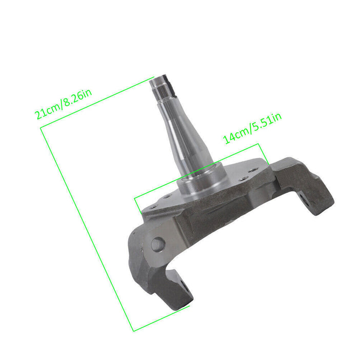 DURAFORCE 2" Drop Spindles Forged Steel For 1974-1978 Ford Pinto Mustang Ii