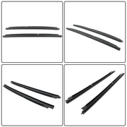 DURAFORCE Pair Window Sweep Seals Front Outer Side For 99-06 Silverado/Sierra 1500