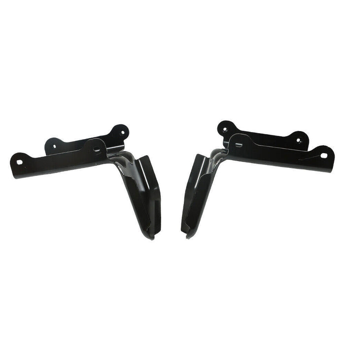 DURAFORCE 1Pair Bumper Bracket For 2015-2021 Dodge Challenger Front Black