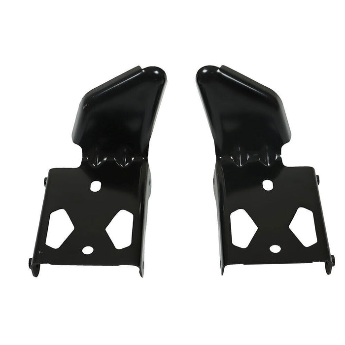 DURAFORCE 1Pair Bumper Bracket For 2015-2021 Dodge Challenger Front Black