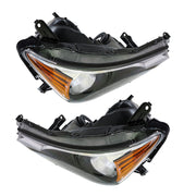 DURAFORCE Left+Right Headlights For 2013-2015 Toyota RAV4 Halogen Factory Black