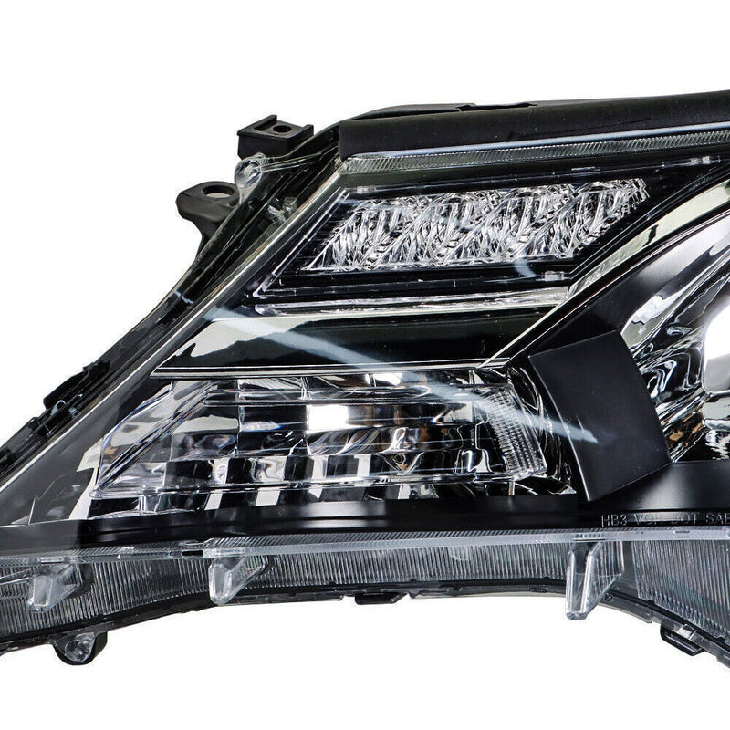 DURAFORCE Left+Right Headlights For 2013-2015 Toyota RAV4 Halogen Factory Black