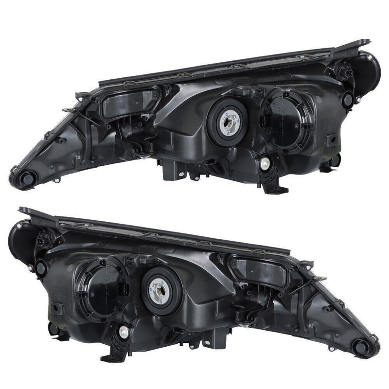 DURAFORCE Left&Right Headlight For 2013-2015 Toyota RAV4 Halogen Headlamp Assembly