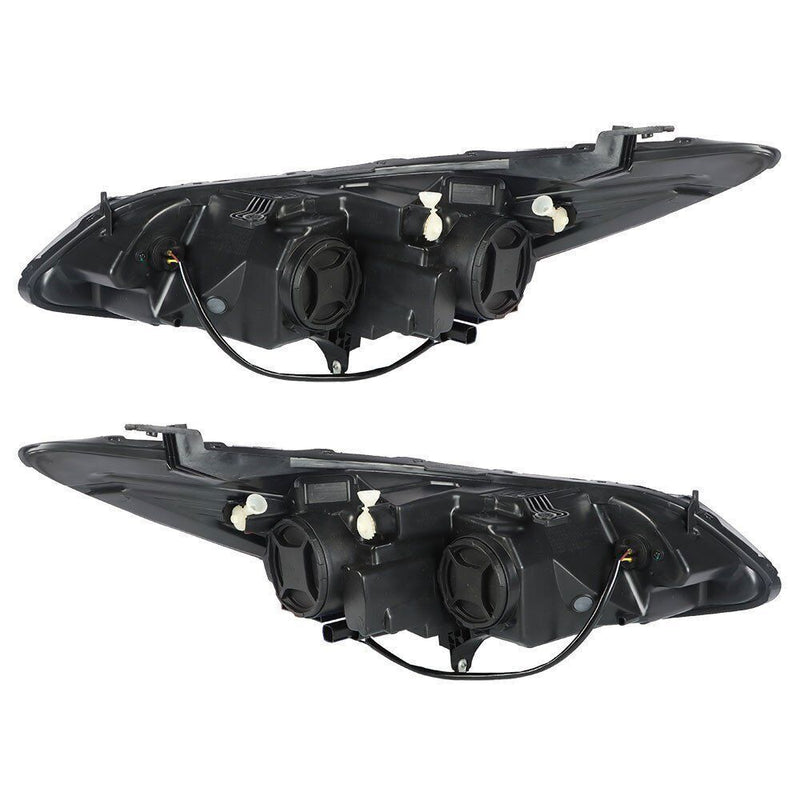DURAFORCE Right+Left Headlight For 2016-19 Chevrolet Cruze Halogen w/o LED DRL