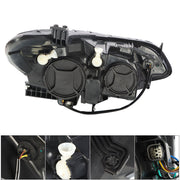 DURAFORCE Right+Left Headlight For 2016-19 Chevrolet Cruze Halogen w/o LED DRL