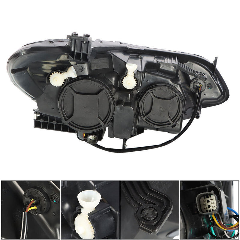 DURAFORCE Right+Left Headlight For 2016-19 Chevrolet Cruze Halogen w/o LED DRL