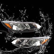 DURAFORCE Right+Left Headlight For 2016-19 Chevrolet Cruze Halogen w/o LED DRL