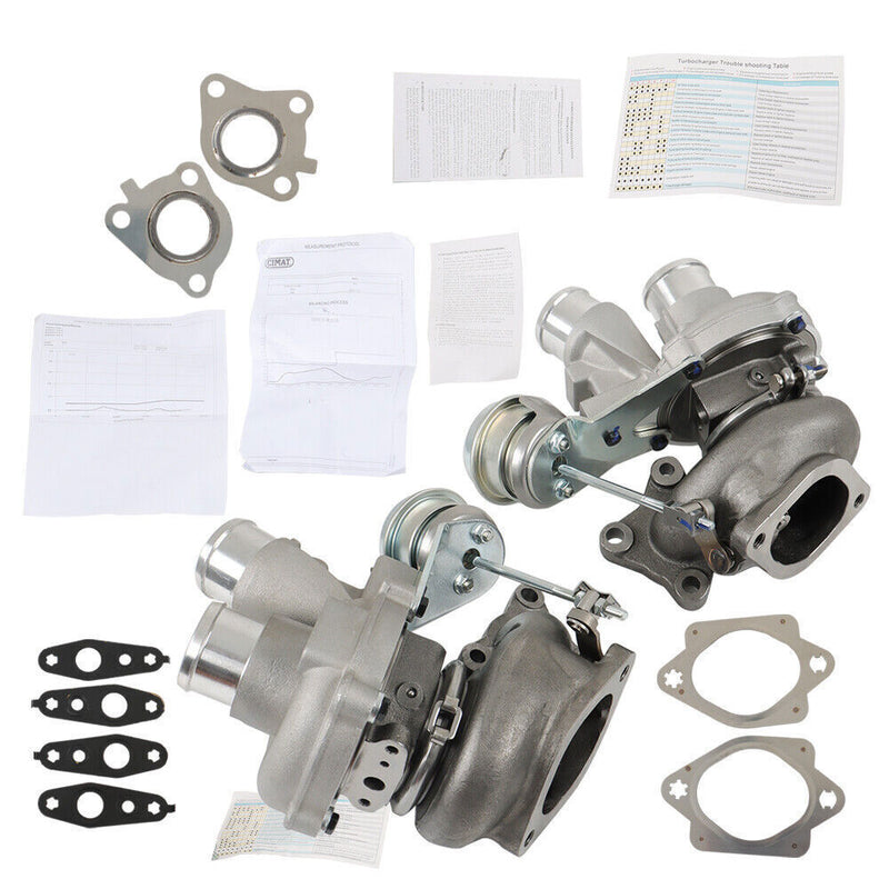 DURAFORCE Left & Right Turbo Turbocharger For 2013-2016 Ford F150 Expedition 3.5L