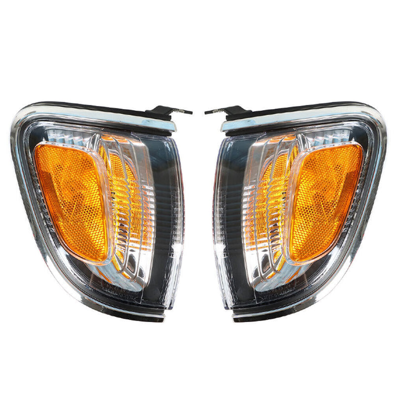 DURAFORCE LH+RH Corner Marker Turn Signal Lamp For 2001-2004 Toyota Tacoma Pickup