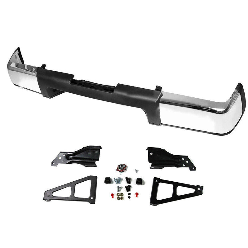 DURAFORCE Complete Rear Bumper For 2007-2013 Chevy Silverado GMC Sierra 1500 Truck
