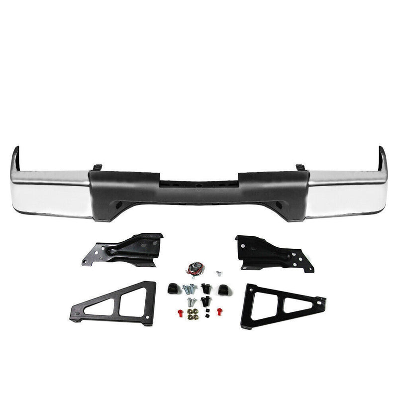 DURAFORCE Complete Rear Bumper For 2007-2013 Chevy Silverado GMC Sierra 1500 Truck
