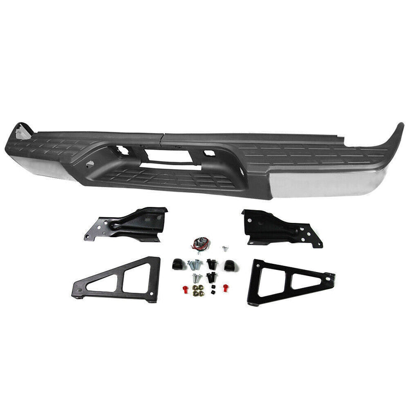 DURAFORCE Complete Rear Bumper For 2007-2013 Chevy Silverado GMC Sierra 1500 Truck
