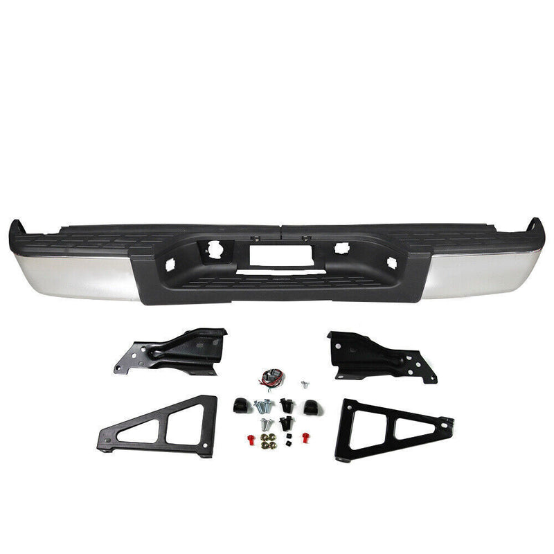 DURAFORCE Complete Rear Bumper For 2007-2013 Chevy Silverado GMC Sierra 1500 Truck