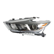 DURAFORCE Left Headlight For 2016-2018 Nissan Maxima S SL SV Halogen w/ LED DRL