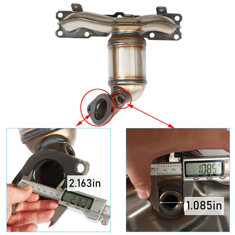 DURAFORCE Manifold Catalytic Converter 10H40963 For 2009-2014 Hyundai Sonata 2.4L