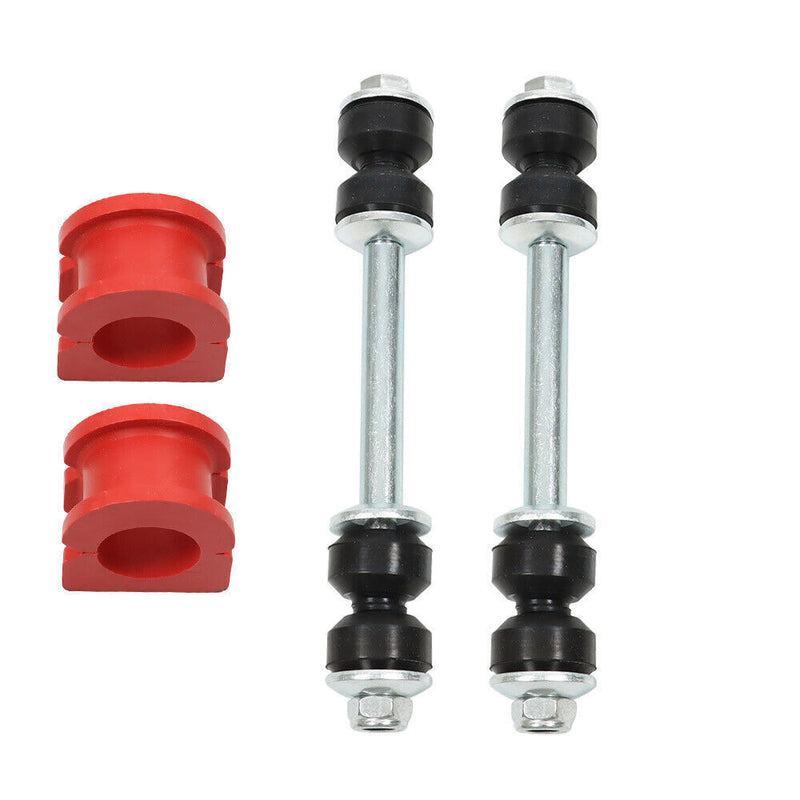 DURAFORCE Front Sway Bar End Links Kit Stabilizer Bar Bushings For 07-17 Chevy Gmc