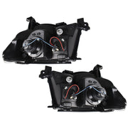 DURAFORCE Right+Left Headlights For Toyota Tacoma 2005-2011 LED Projector Black