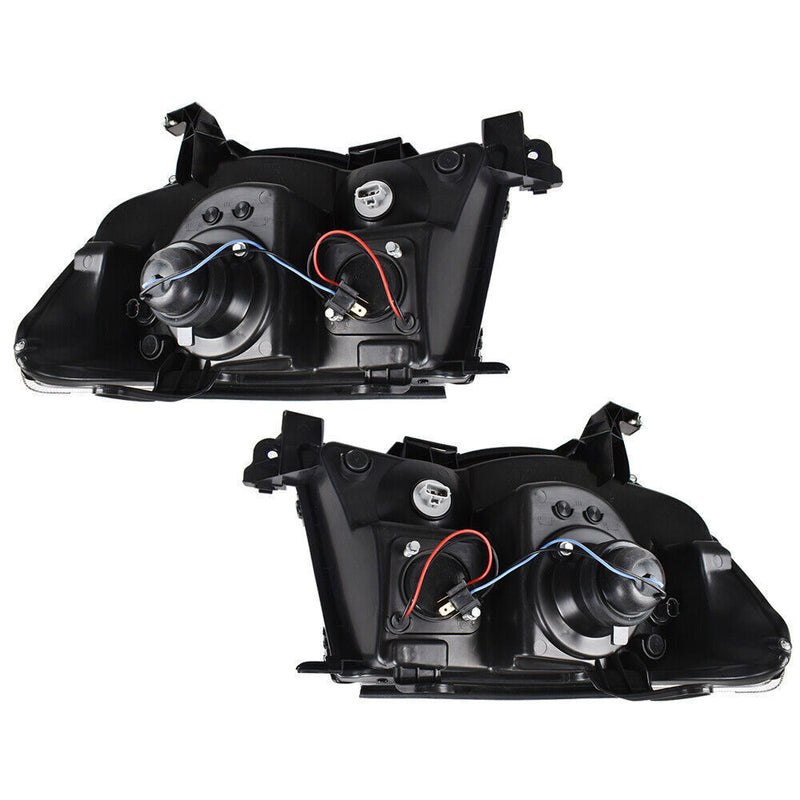 DURAFORCE Right+Left Headlights For Toyota Tacoma 2005-2011 LED Projector Black