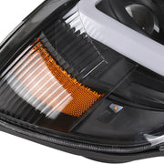 DURAFORCE Right+Left Headlights For Toyota Tacoma 2005-2011 LED Projector Black